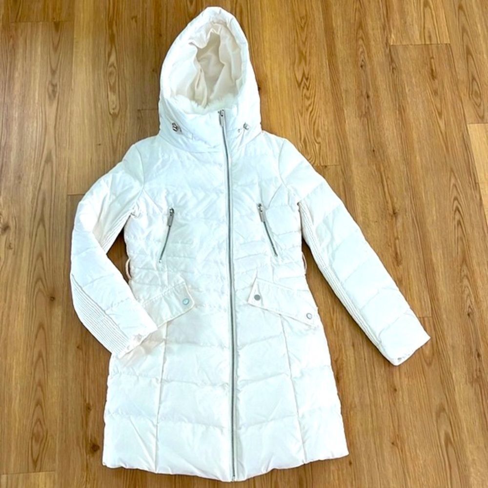 French Connection Hooded Puffer Jacket - SMALL
